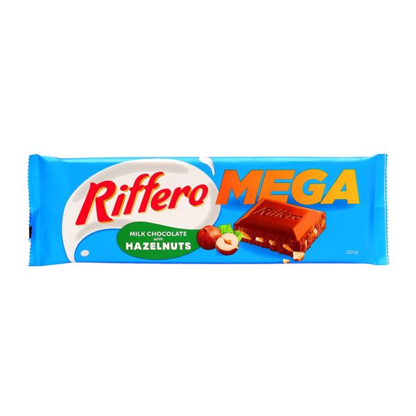 Молочний шоколад з лісовим горіхом ТМ Riffero, 230г